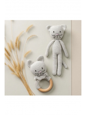 Amigurumi Örgü Oyuncak 2'li Set Uyku Arkadaşı-hayvan...